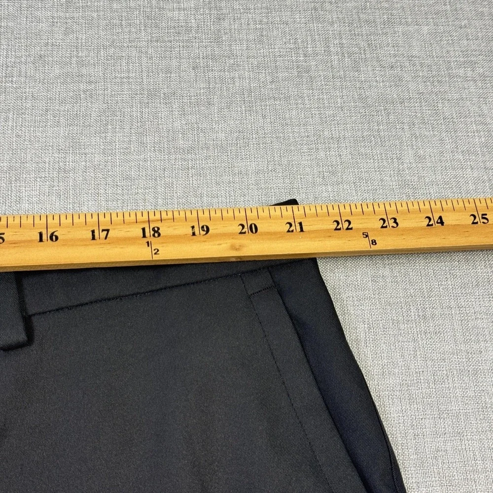 Peter Millar Surge Golf Chino Shorts Mens‎ 42L Long Black Performance 12